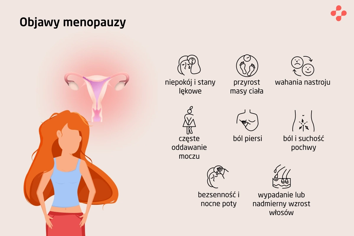 objawy menopauzy