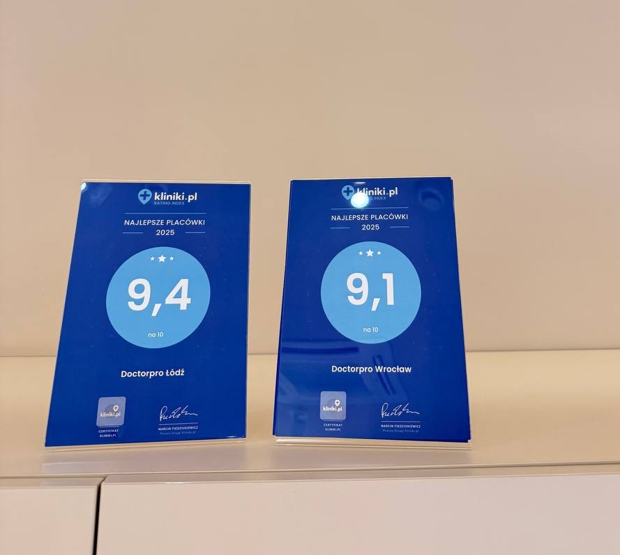 Doctorpro nagrodzone na konferencji serwisu Kliniki.pl «Z sensem o zdrowiu 2025»