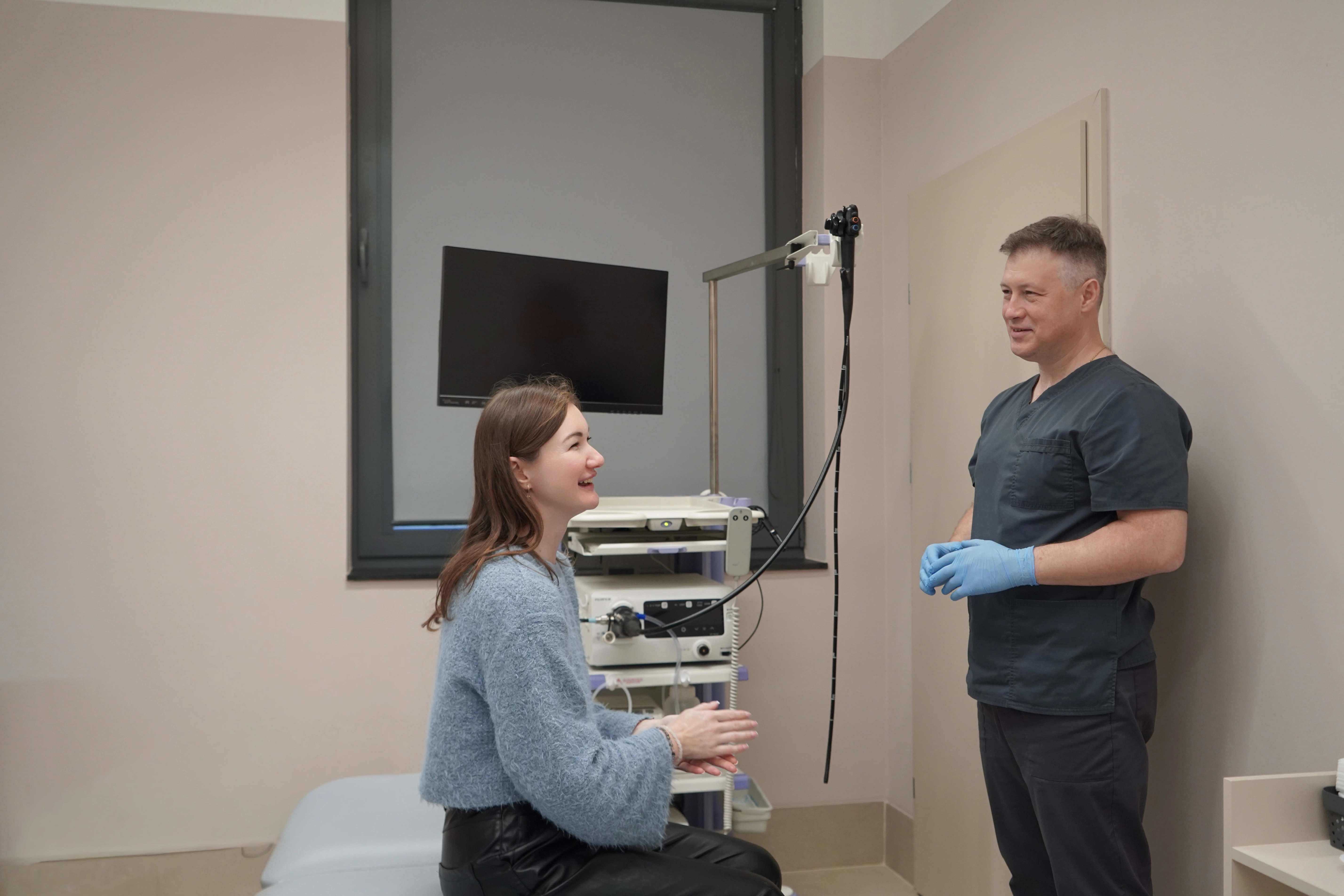 Виконання відеоколоноскопії в Doсtorpro Łódź